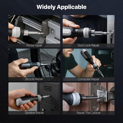 Wesdut 13-in-1 Ratchet Screwdriver – Compact Tool for Camper Toolbox and RV Repairs on the Road