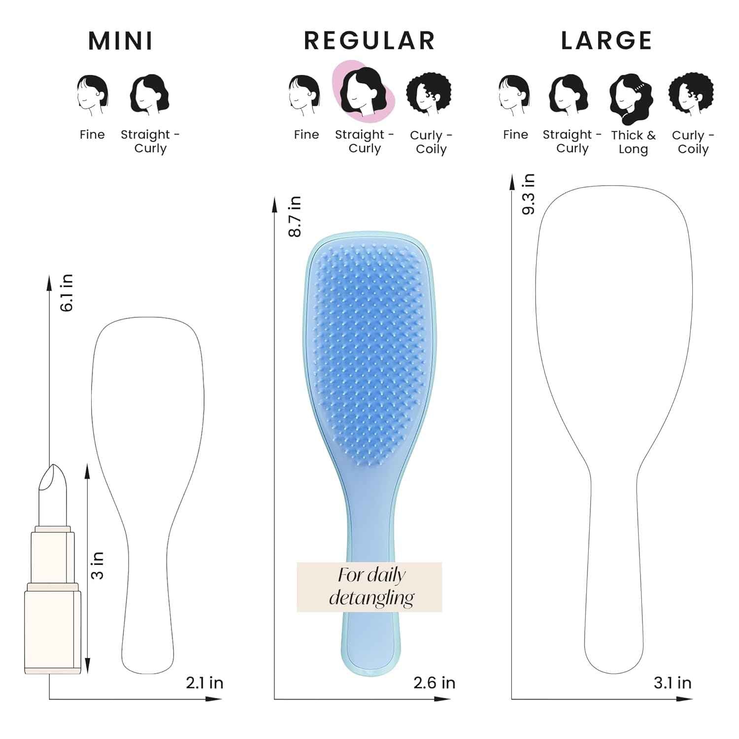 Tangle Teezer Ultimate Detangler Brush – Aromatherapy Night Companion, Distributes Masks and Treatments Effortlessly