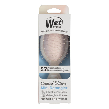 Wet Brush Mini Detangler – Camping and Hotel Hairbrush, Portable Detangler for On-the-Go Touch-Ups