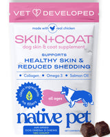 Native Pet Omega 3 Fish Oil – Thoughtful Pet Parent Gift for Dog and Cat Owners, Joint and Coat Health Bundle