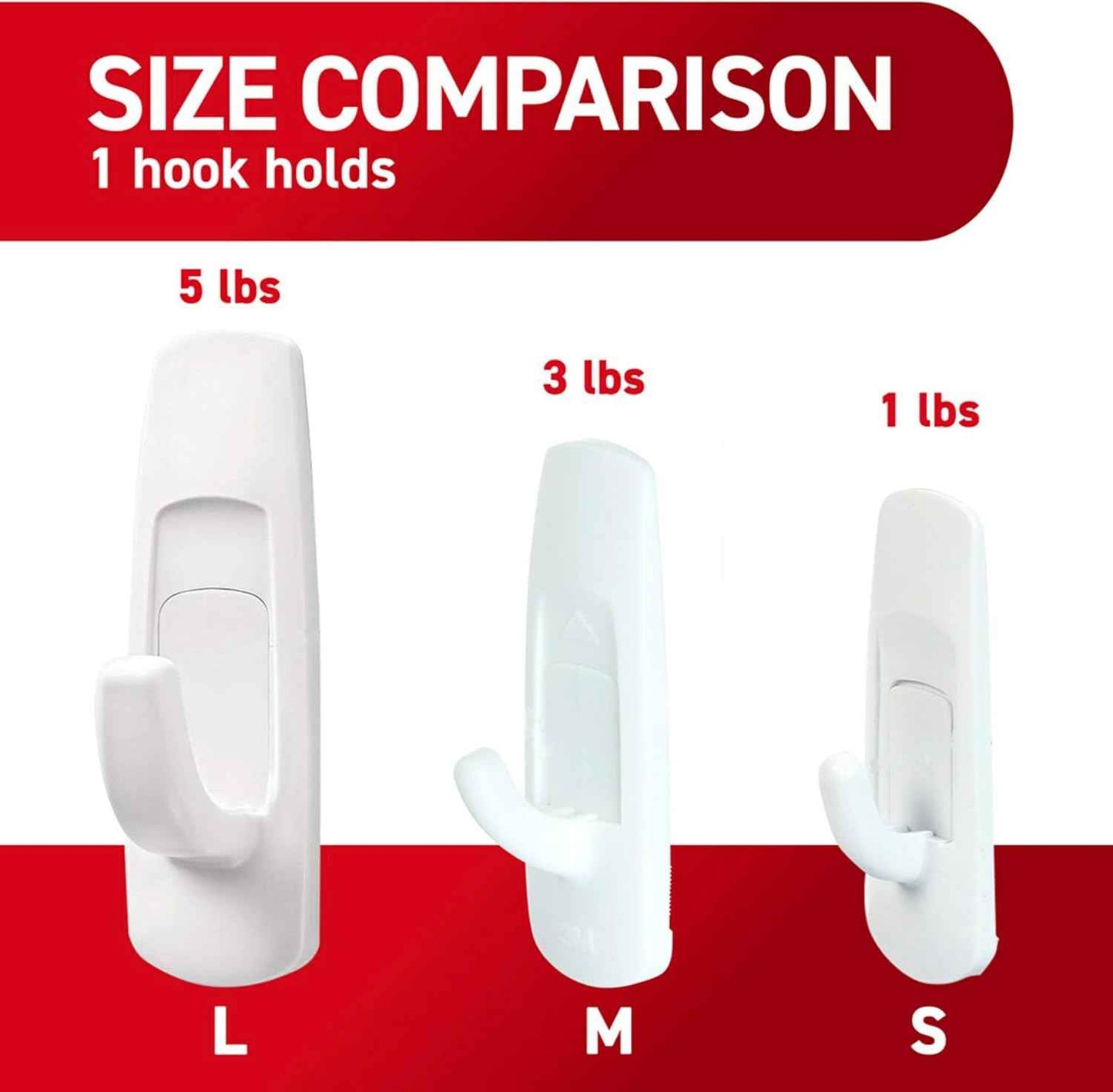 Command Large Utility Hooks – Tool Free, No Drill Hanging Safe for Kids and Pets at Home