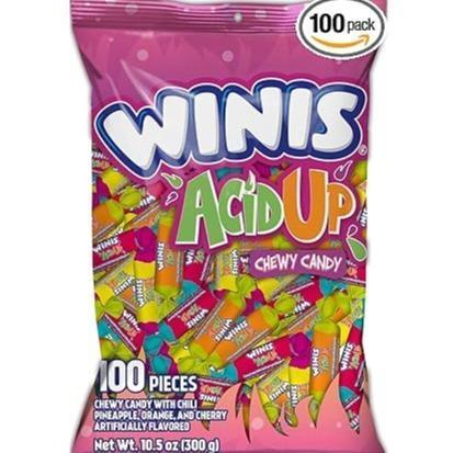 Winis Chewy Taffy Candy Gift Bag – Authentic Mexican-Style Treats for Coworkers, Classmates, and Party Hosts