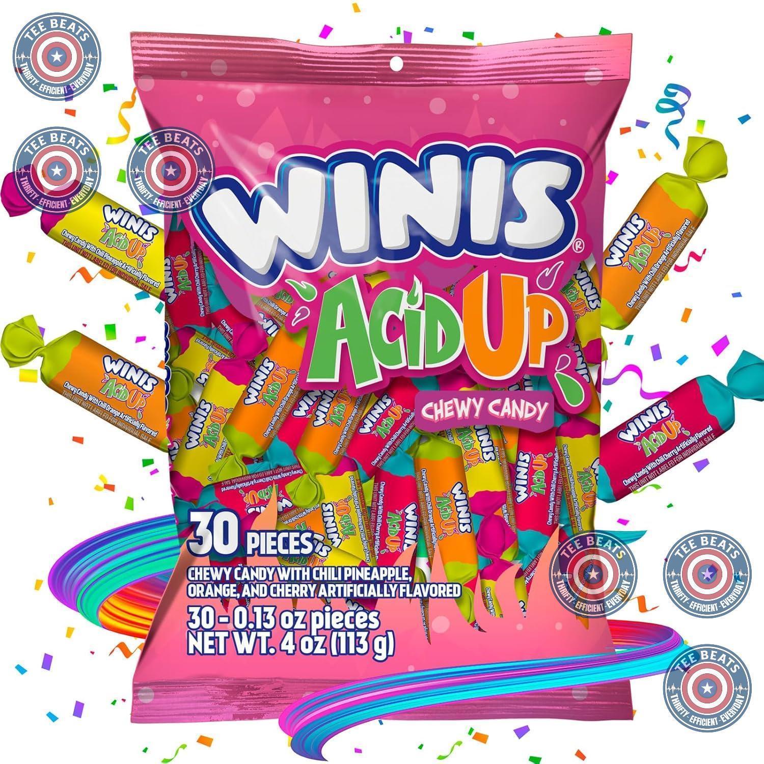 Winis Chewy Taffy Candy Gift Bag – Authentic Mexican-Style Treats for Coworkers, Classmates, and Party Hosts