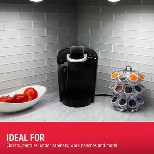 Energizer LED Puck Lights – Thoughtful Housewarming Gift for New Homeowners, 2 Pack