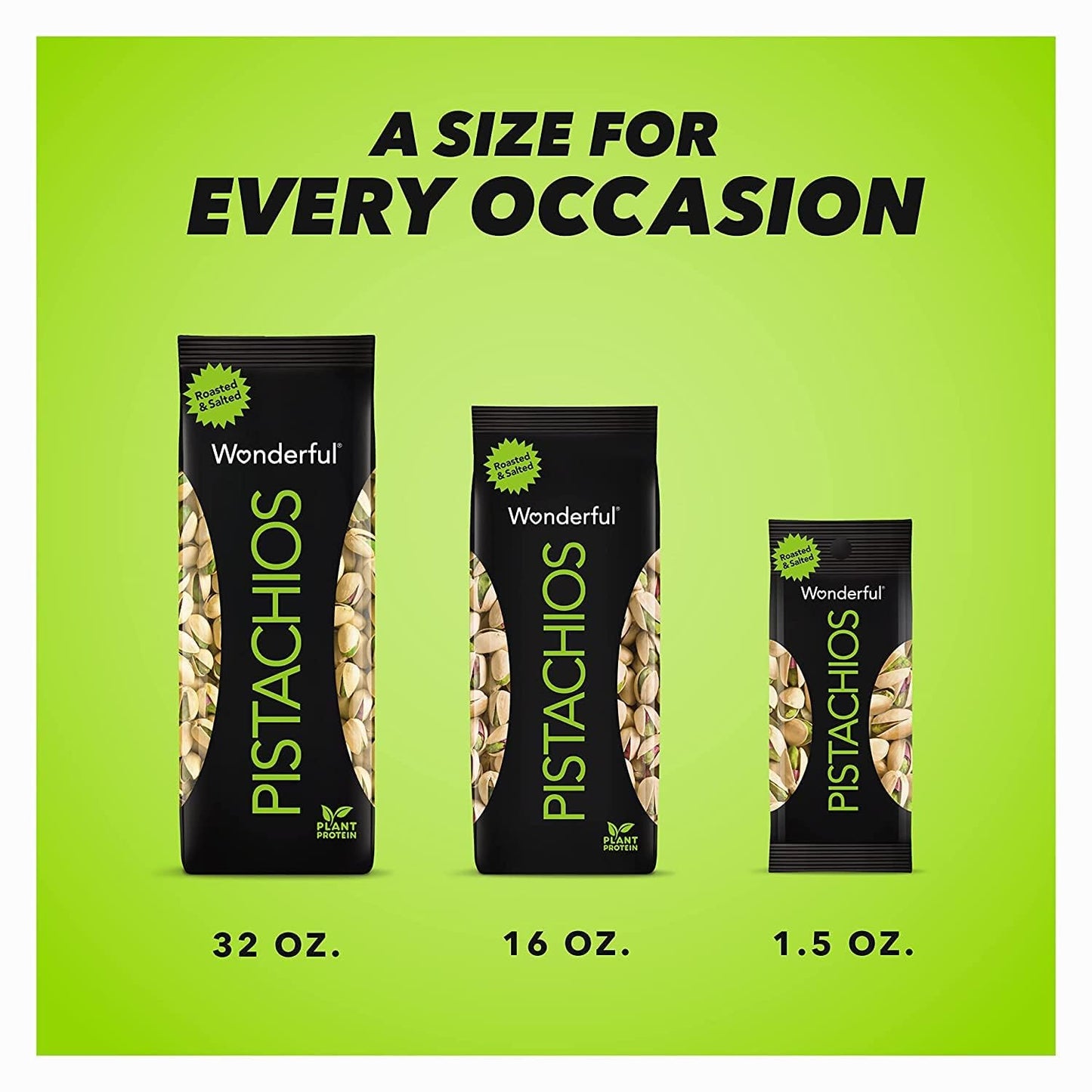 Wonderful Pistachios 14oz Resealable Salt & Pepper Bag – Thoughtful Hostess Gift for Entertaining