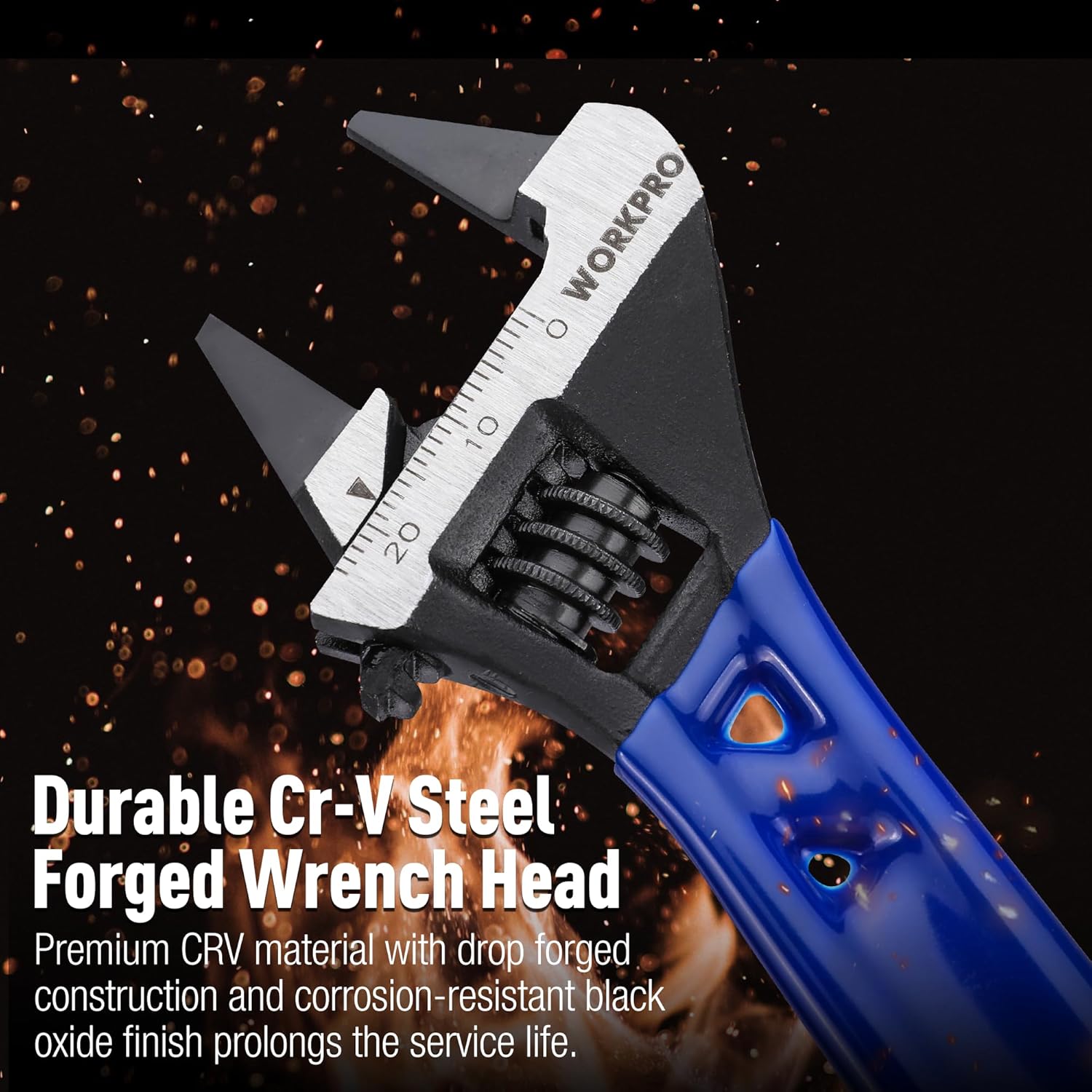 WORKPRO 4-Inch Stubby Wrench – Minimalist Single-Tool Replacement for Cluttered Tool Drawers