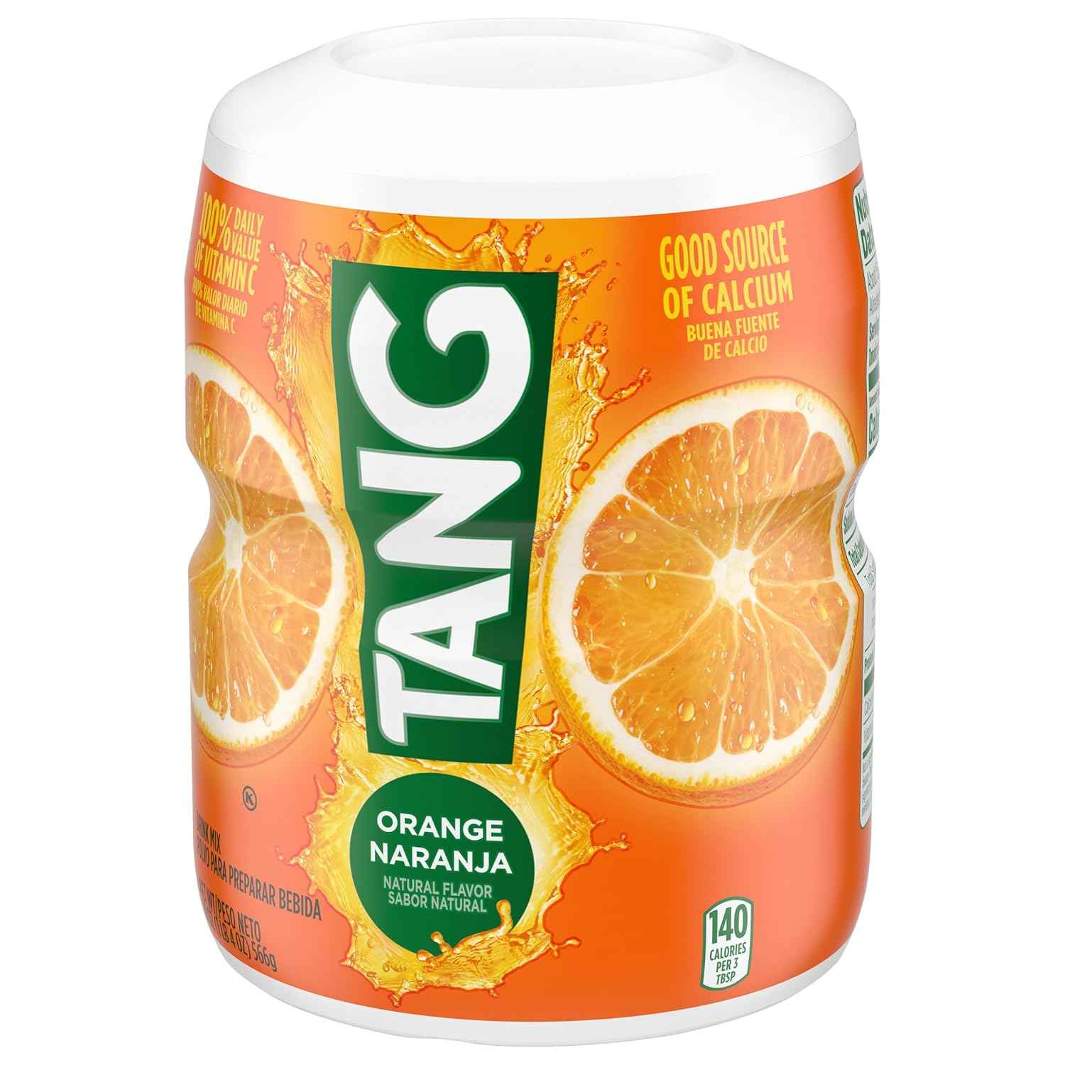 Tang Powdered Orange Drink Mix – Calcium and Vitamin C Boost for Wellness-Focused Home Kitchens