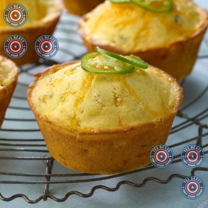 Zatarain's Cheddar Jalapeño Cornbread Mix – Fast Family Dinner Shortcut for the Family Kitchen, 12 Muffins or 8-Inch Pan