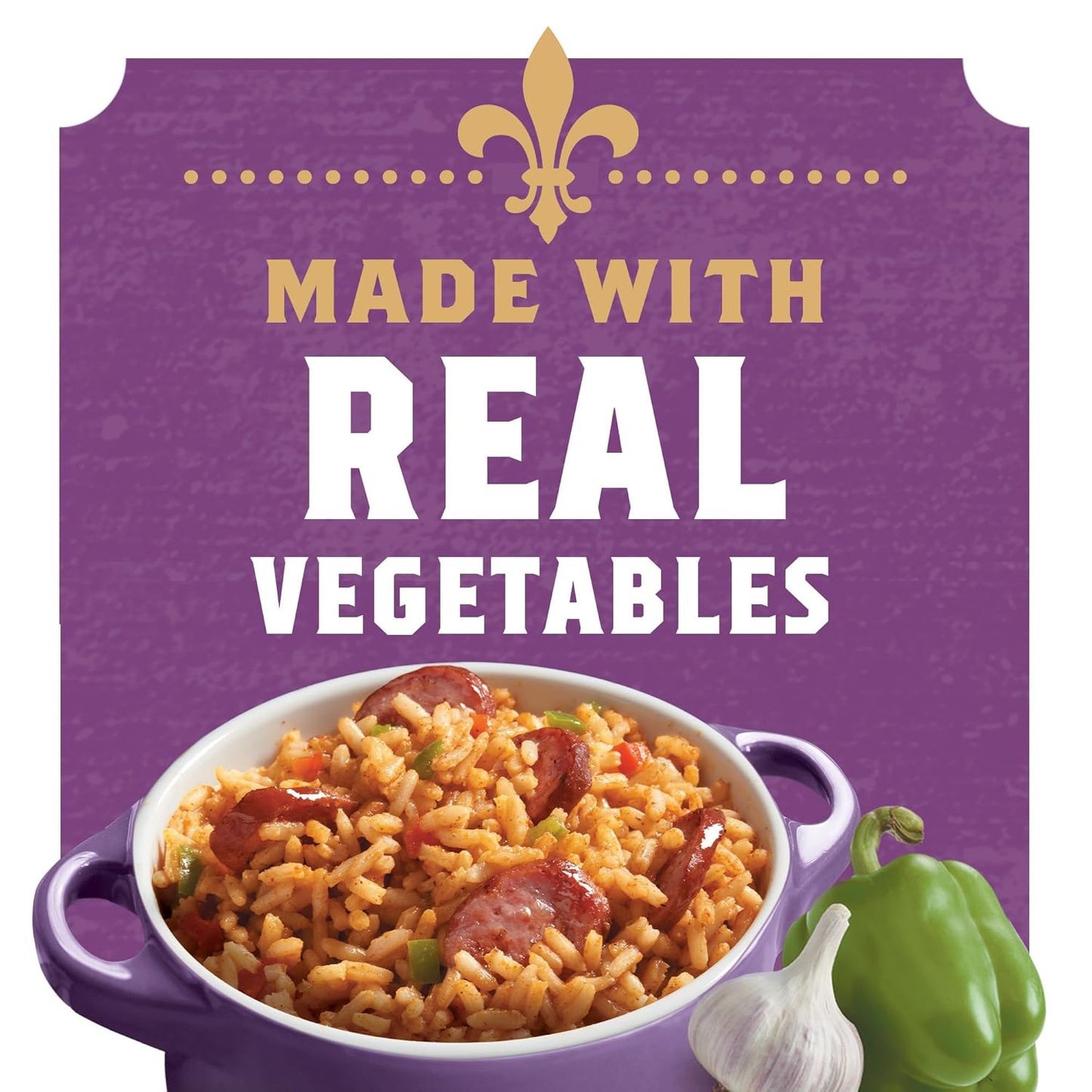 Zatarain's Jambalaya 8 oz Box – No MSG Added Creole Rice Mix for Family Wellness Dinners
