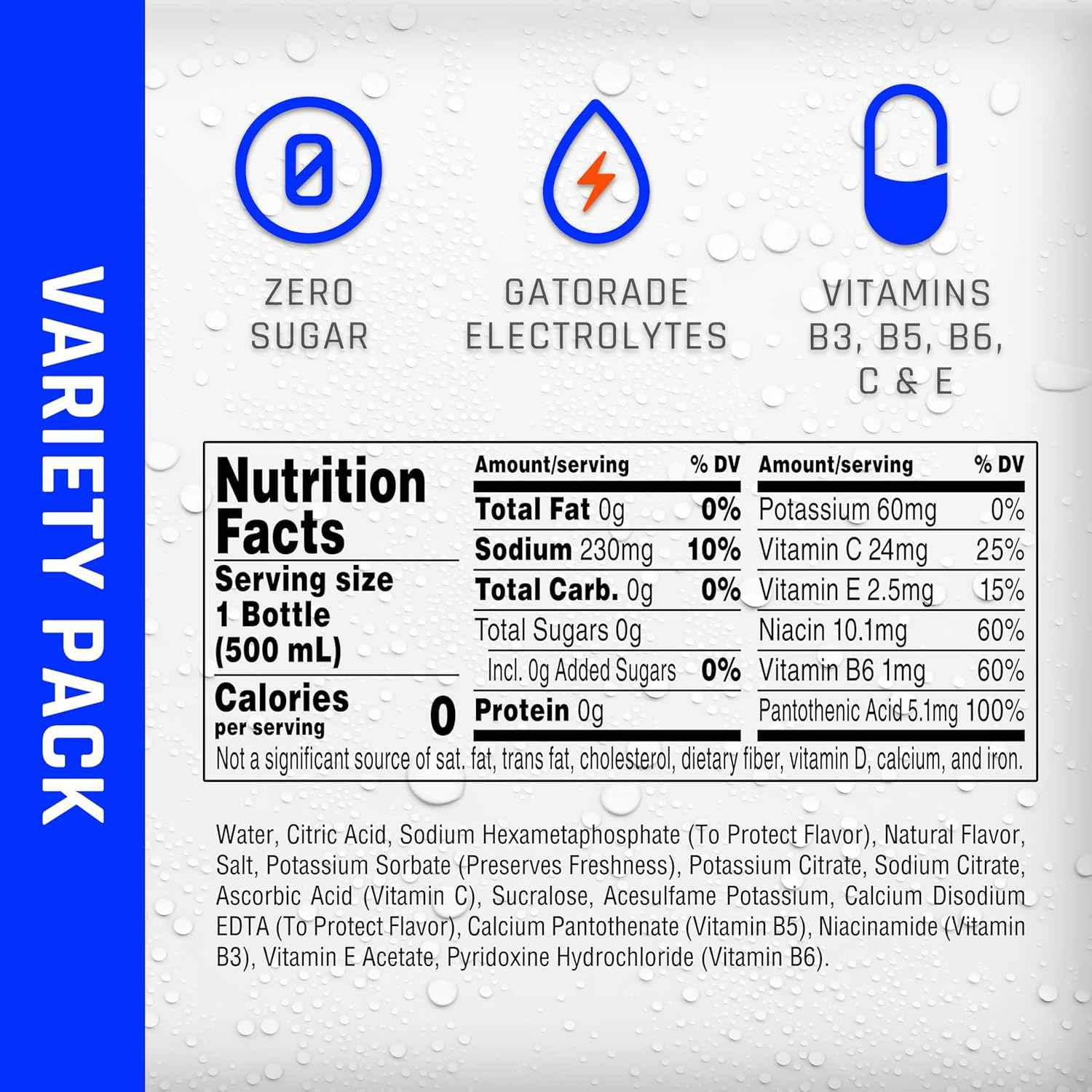Propel Electrolyte Drink – Lightweight Hydration Pack for Soccer Fields, Picnics and Patio Days