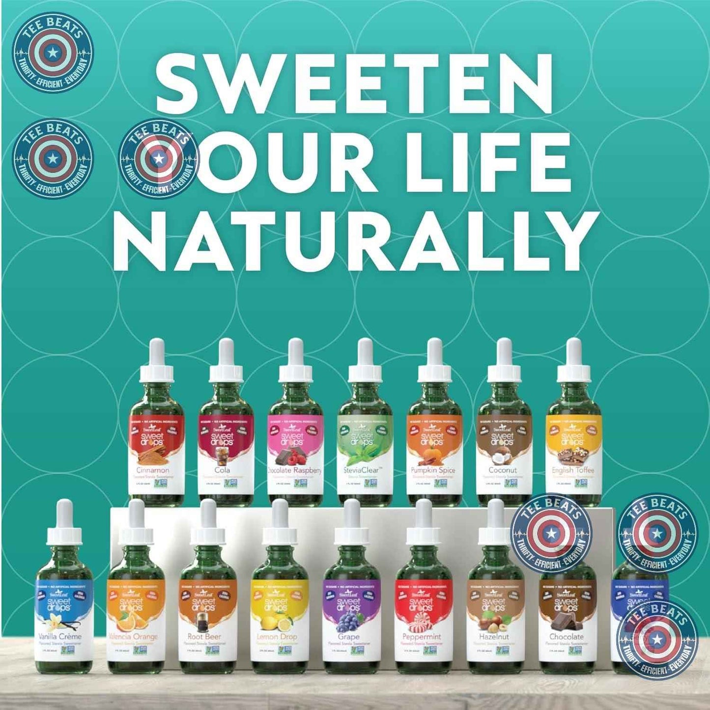 SweetLeaf Liquid Stevia Vanilla Creme Drops – Portable Zero Calorie Flavoring for Commute, Workstation and Long Study Sessions