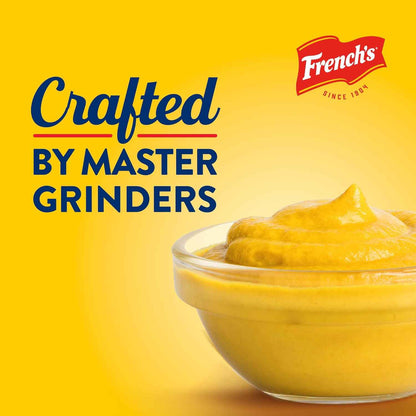 French's Classic Yellow Mustard, 105 oz – Allergen-Free Family Mustard for School Lunches and Allergy-Safe Home Cooking