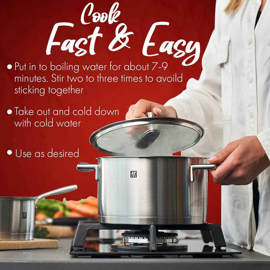 Fusion Select Sweet Potato Glass Noodles – Two-Ingredient Pantry Essential for Clutter-Free Kitchens, Stir-Fry