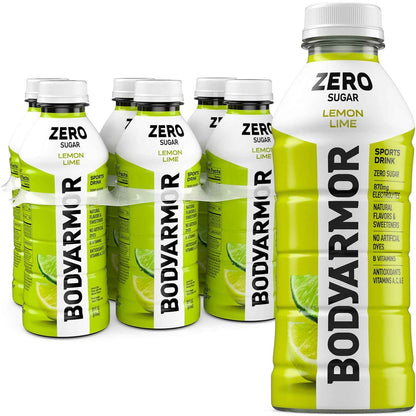 BODYARMOR ZERO Sugar Fruit Punch – Clean Electrolyte Drink for Self-Care Rituals and Stress-Free Hydration