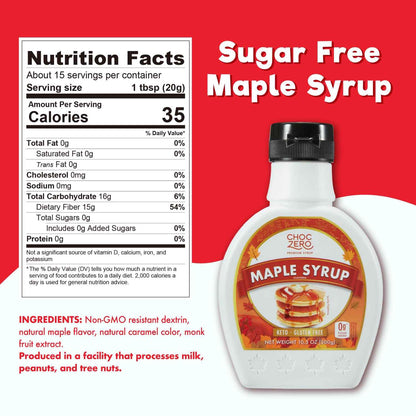 ChocZero Monk Fruit Syrup – Housewarming Present for the Health Conscious Home Chef