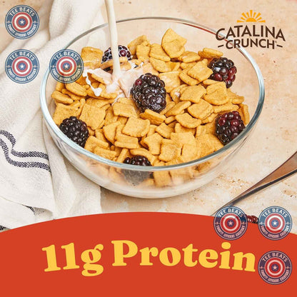 Catalina Crunch Protein Cereal – Clean-Eater's Diabetic Breakfast Swap for Daily Blood Sugar Wellness, Keto Cinnamon Toast