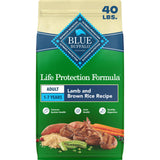Blue Buffalo Life Protection Chicken & Brown Rice Adult Dog Food – Kid-Friendly Feeding Station Pick with Omega Skin and Coat Support, 15 lb